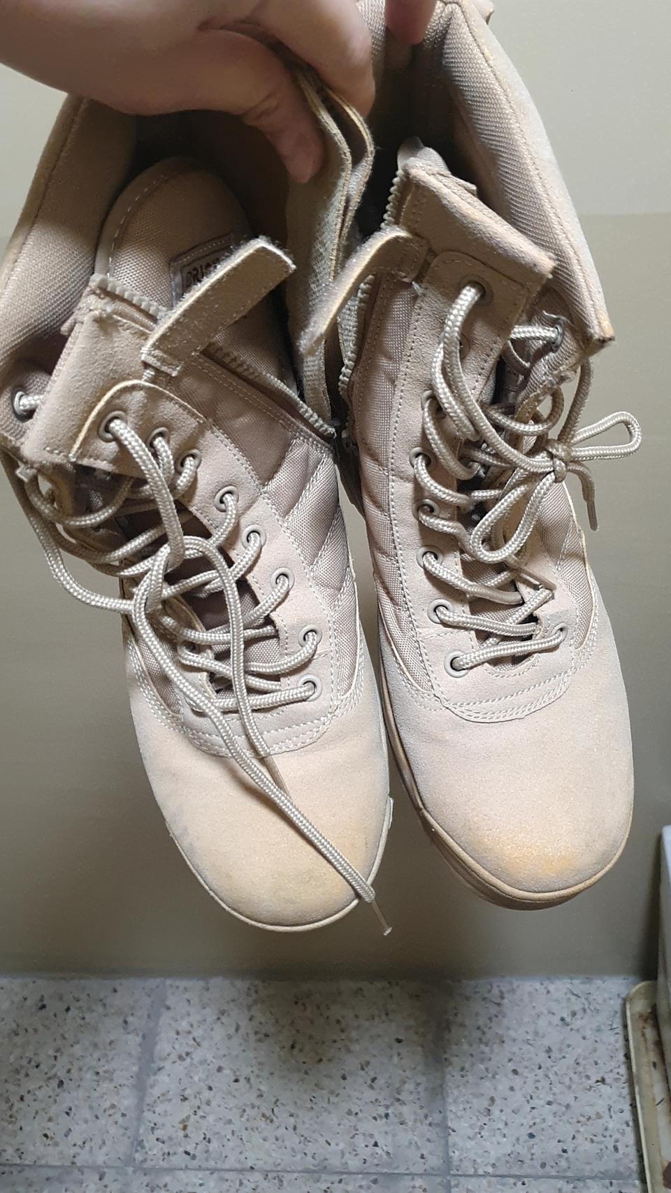 텍티컬 방한 군화