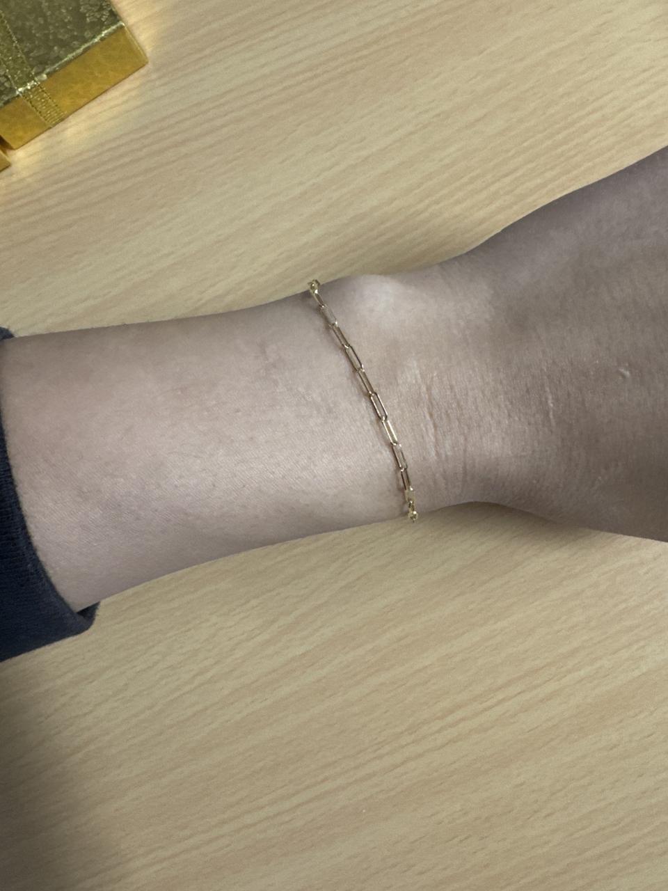 (새상품) 14k 금팔찌