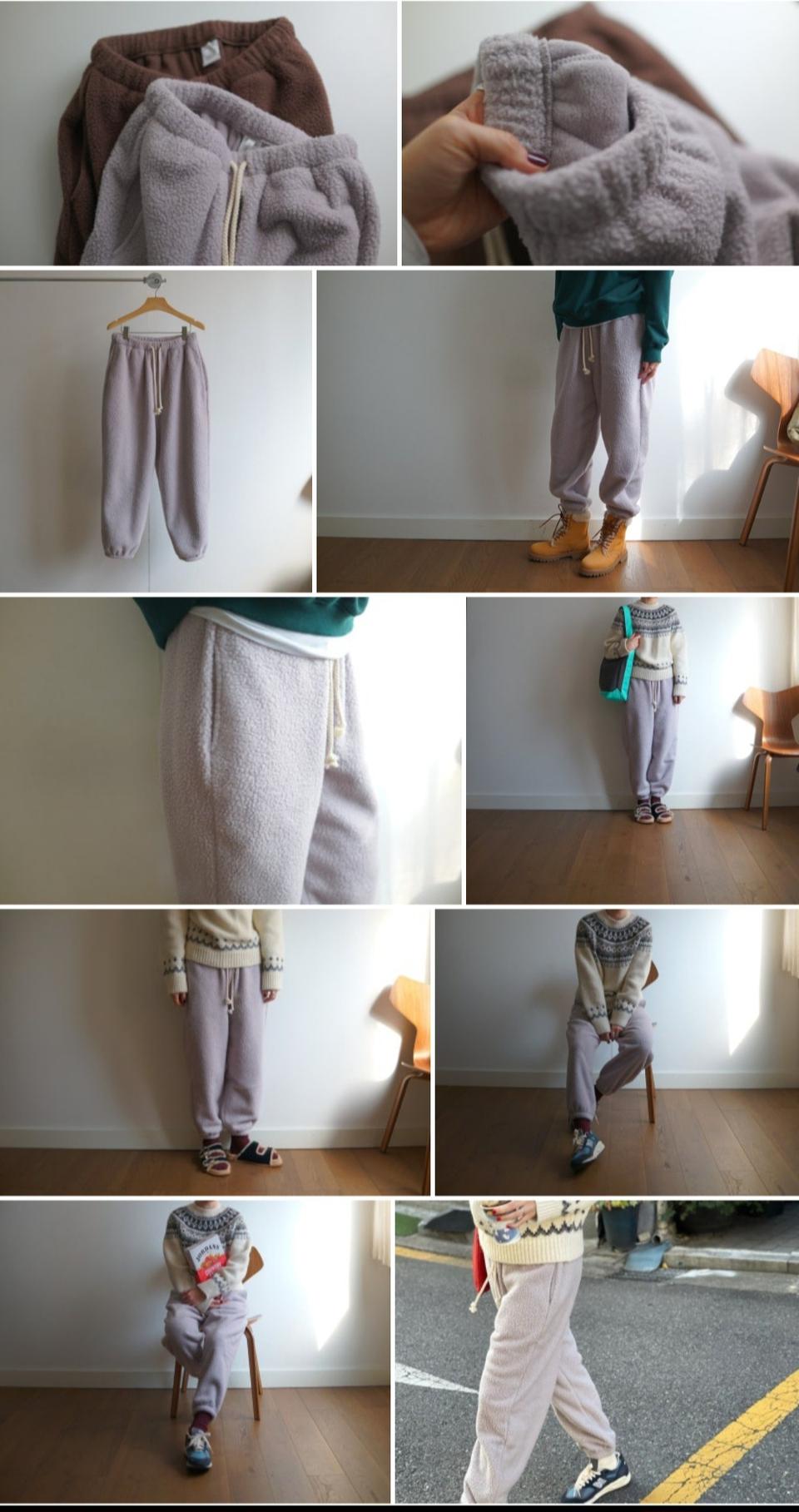 커뮤니티 플리즈 조거팬츠(솔트)