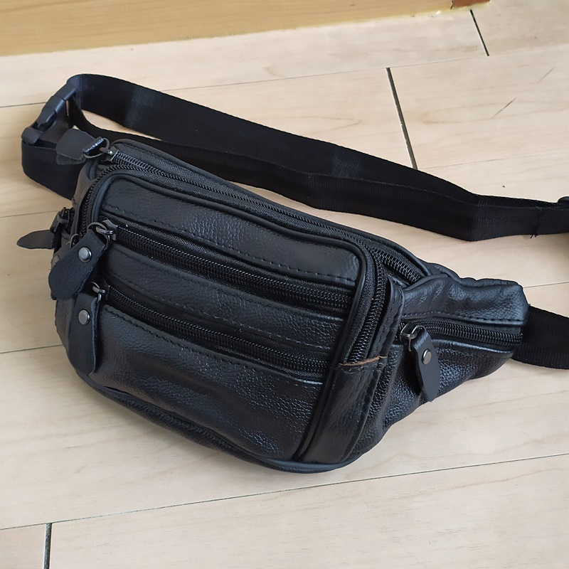 남자소가죽가방 남성가방 힙색 슬링백 크로스백 여행가방 새상품