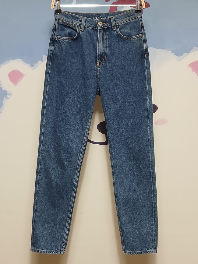 (24~25) 코스 COS 스트레이트 레그 앵클렝스 진 청바지 