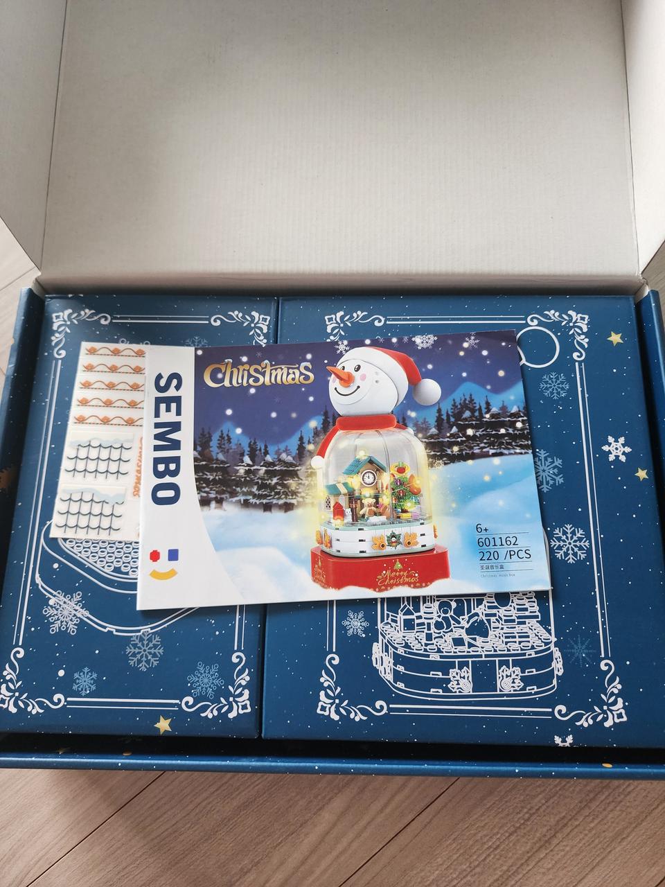 미개봉+택포)SEMBO 눈사람 오르골