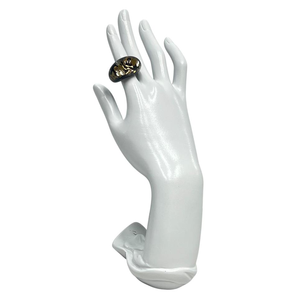 루이비통 반지 링 인클루젼 블랙 M