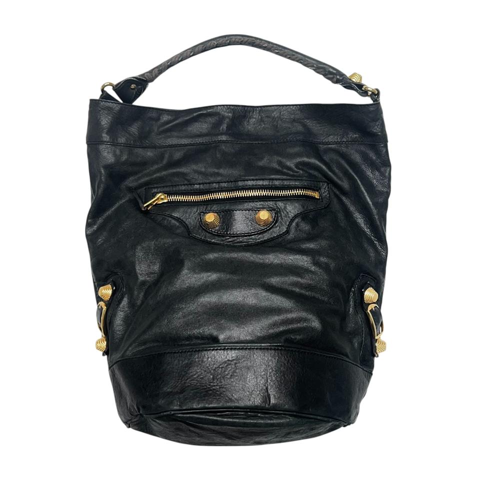 발렌시아가 모터백 블랙 데이 호보백