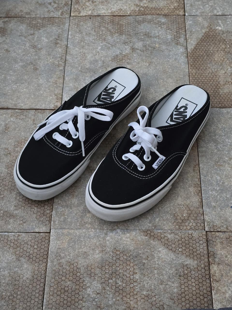 (225)반스 어센틱 뮬 스니커즈