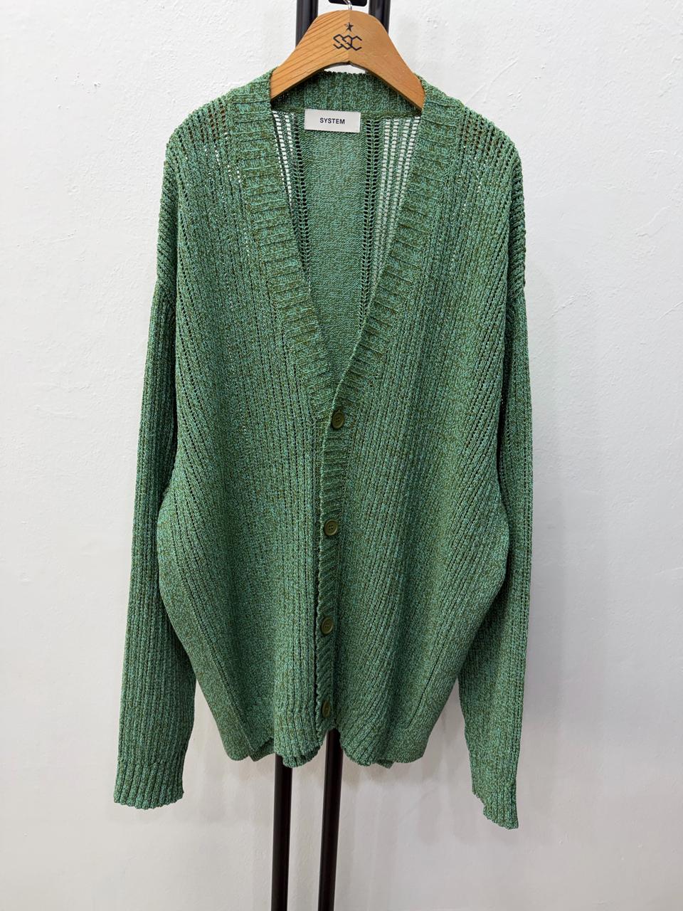 정품) 시스템옴므 24ss 한섬 니트 가디건 105 새제품급