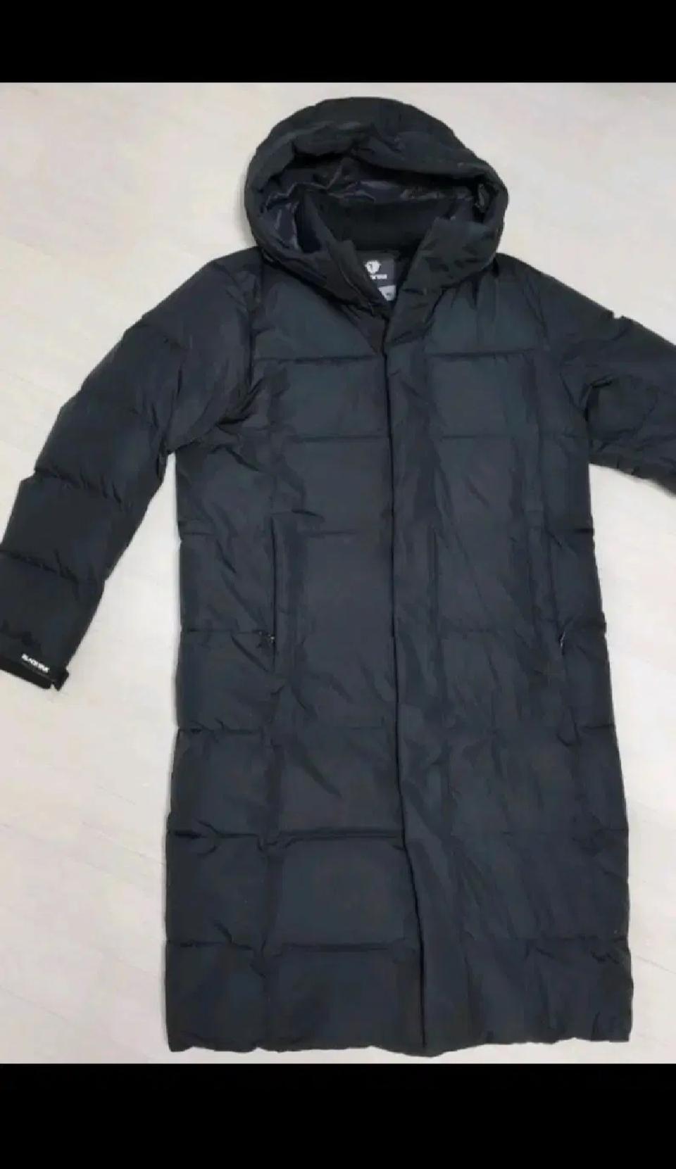 블랙야크 구스롱패딩 블랙.남녀공용M