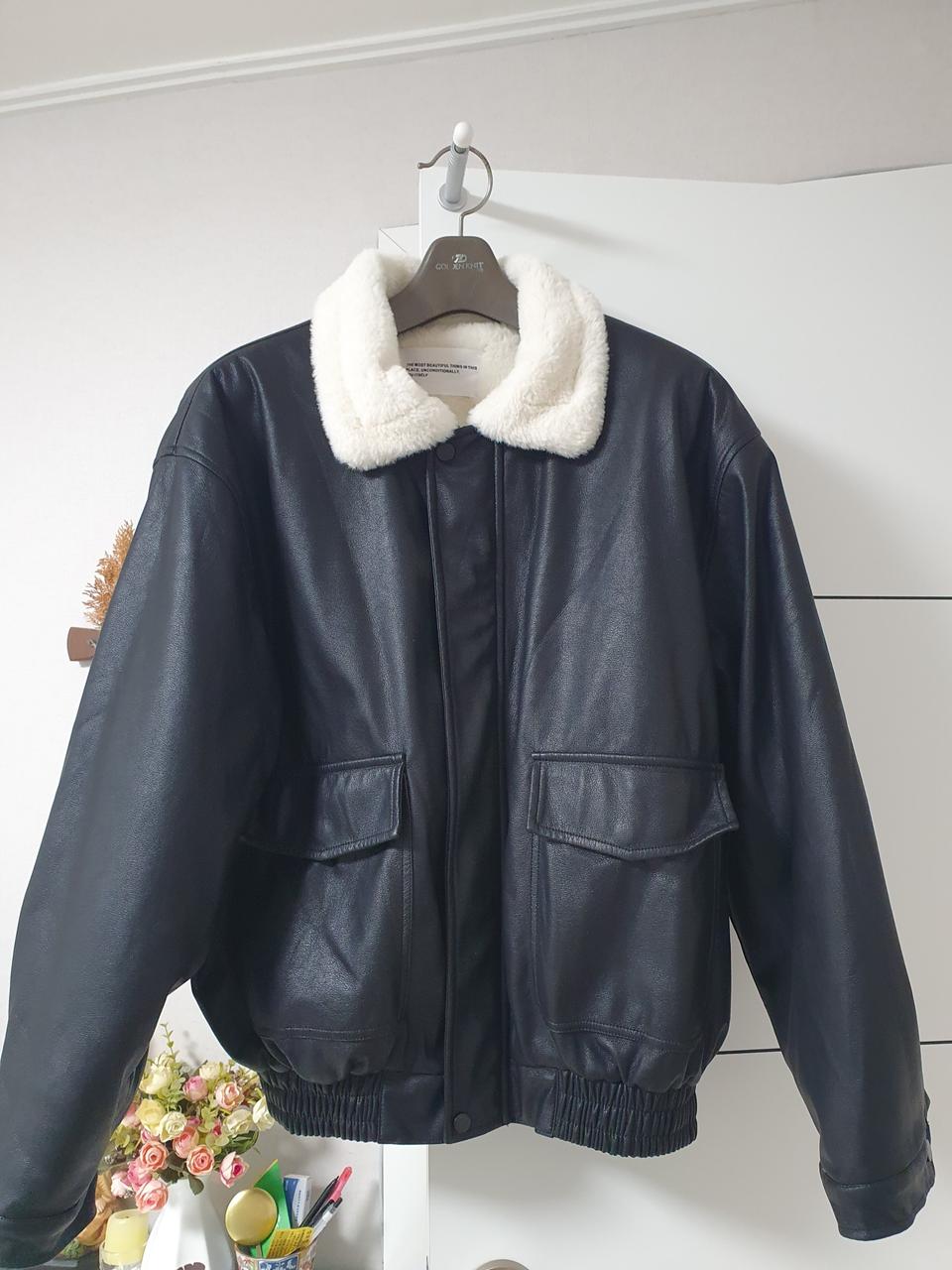 무스탕!♡안감까지 털이있어 따뜻합니다