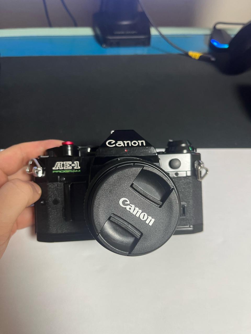 점검완료]캐논 ae-1 p 프로그램 + 28mm 2.8  (배터리포함)