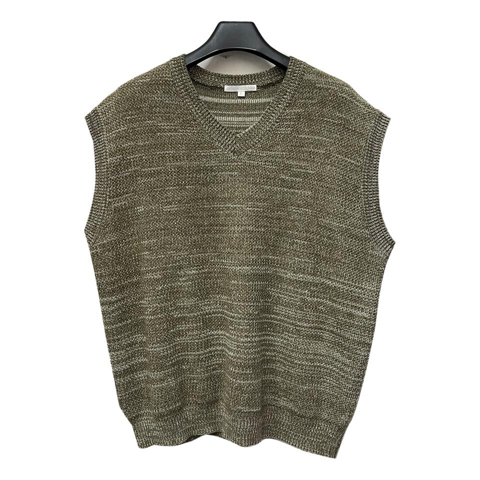 키뮤어 오버핏 니트 베스트 조끼 L