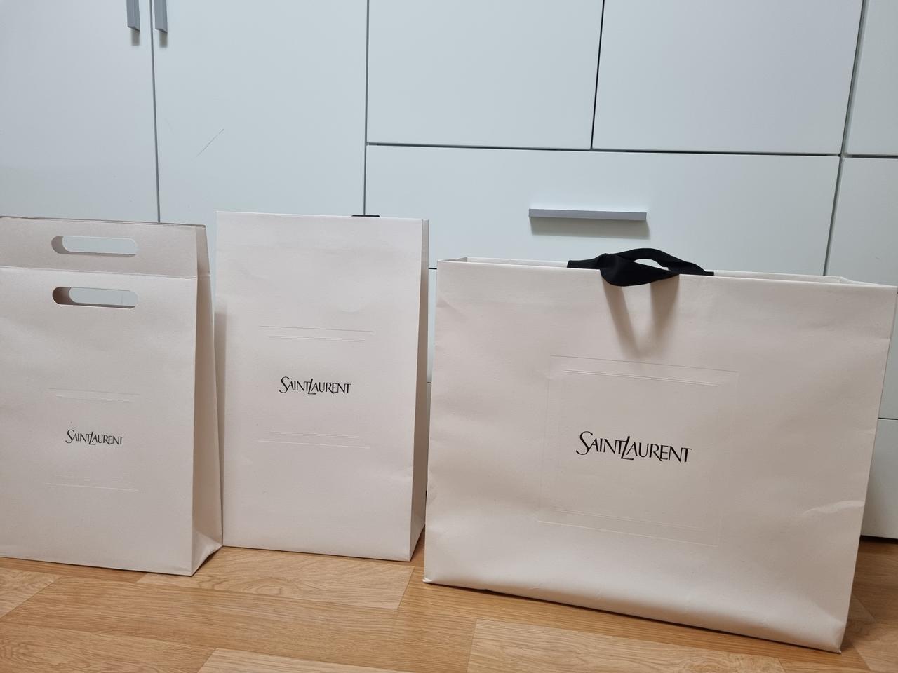 생로랑 쇼핑백