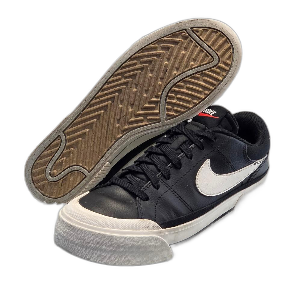 6q-6:나이키 코트 레거시 리프트 블랙 (27cm)