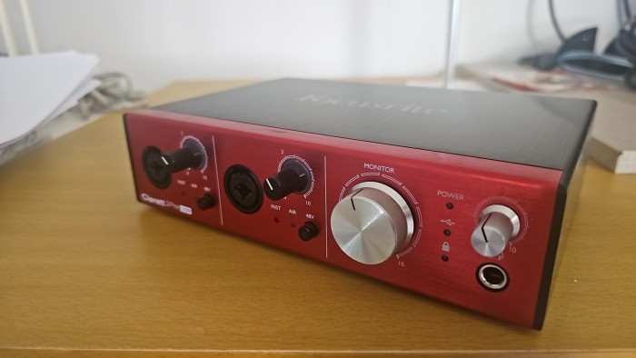 오디오인터페이스)Focusrite Clarett 2Pre USB
