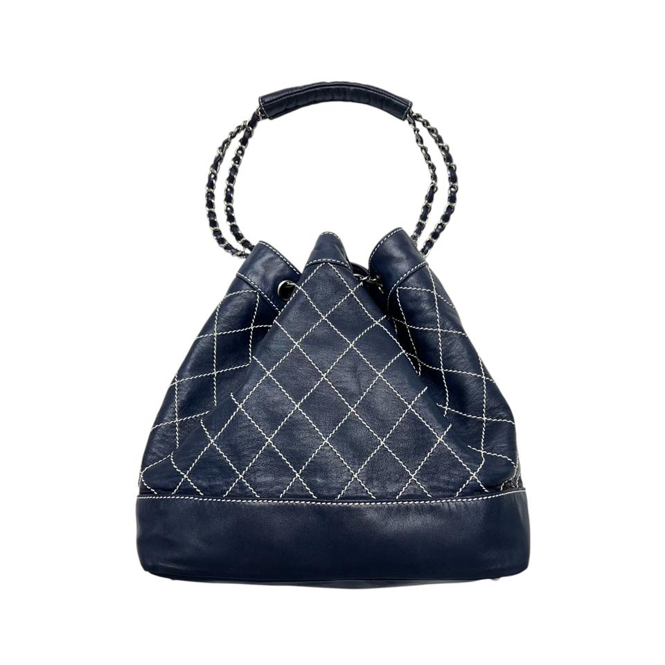 샤넬 버킷백 드로스트링