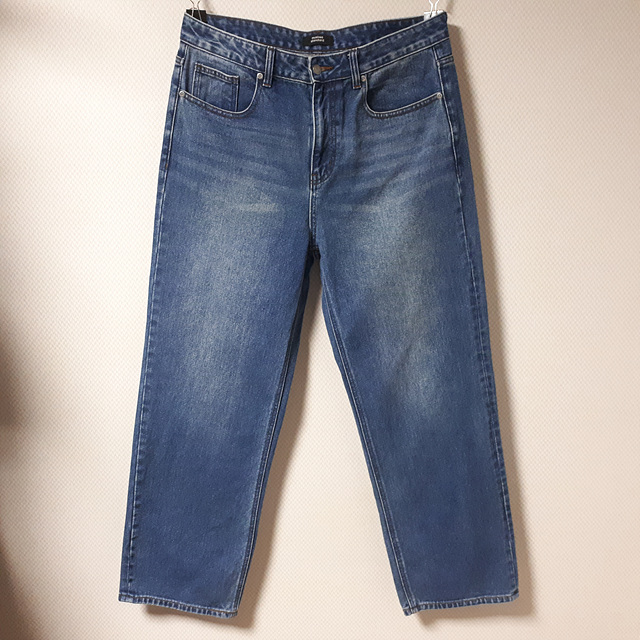 34/무신사스탠다드 루즈 스트레이트 청바지/34-827
