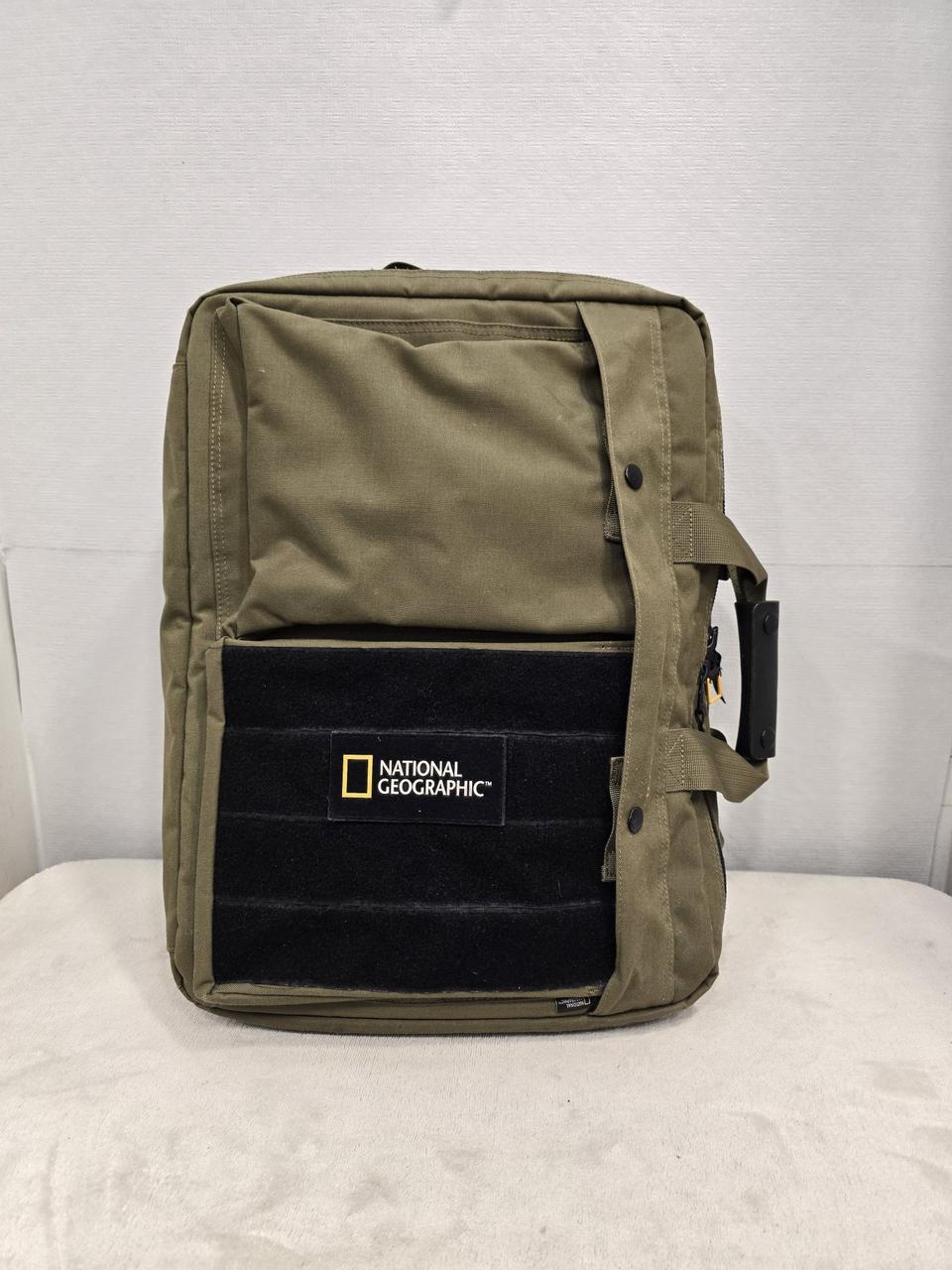 내셔널지오그래픽 3WAY 백팩 토트백 카키
