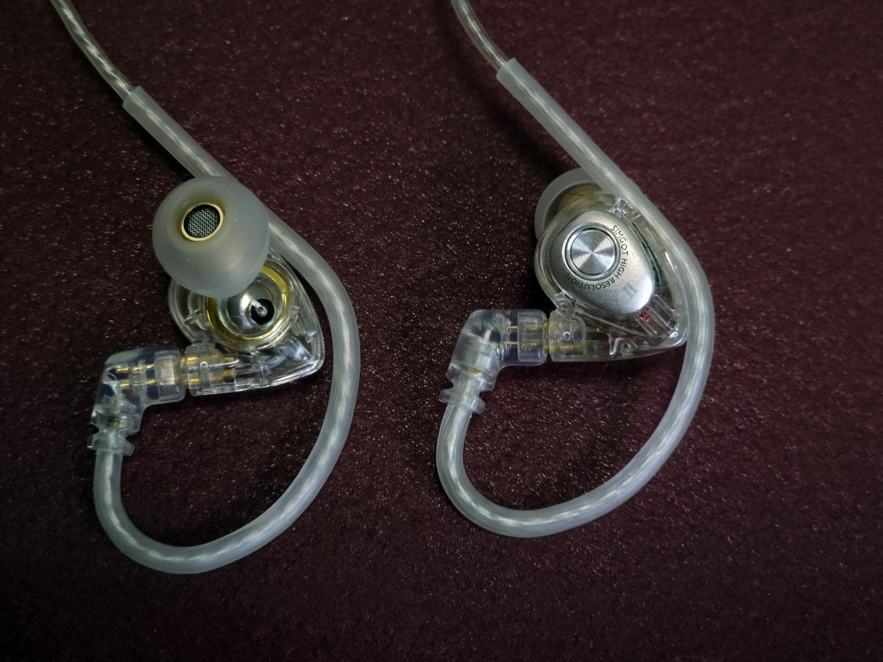 SimGot EM2 유선이어폰+3.5파이 C타입 변환 케이블포함