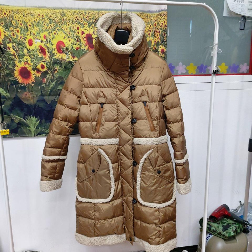 와이드앵글 덕다운 롱패딩 여성100 5k28