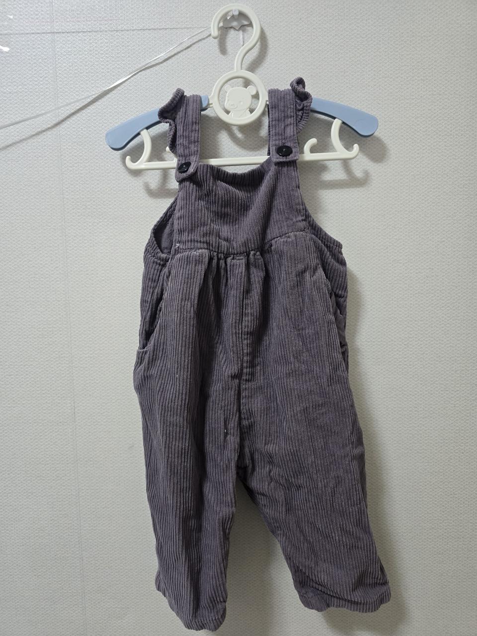 여아 자라 멜빨바지