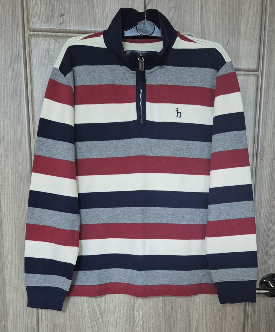 헤지스 스트라이프 반집업(남성용)105