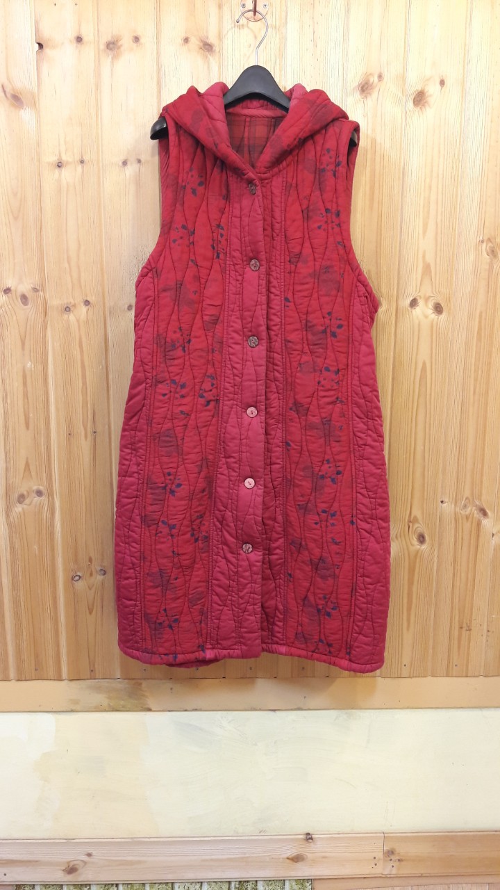 * SNB 지누시 퀼팅 누빔 롱 조끼*