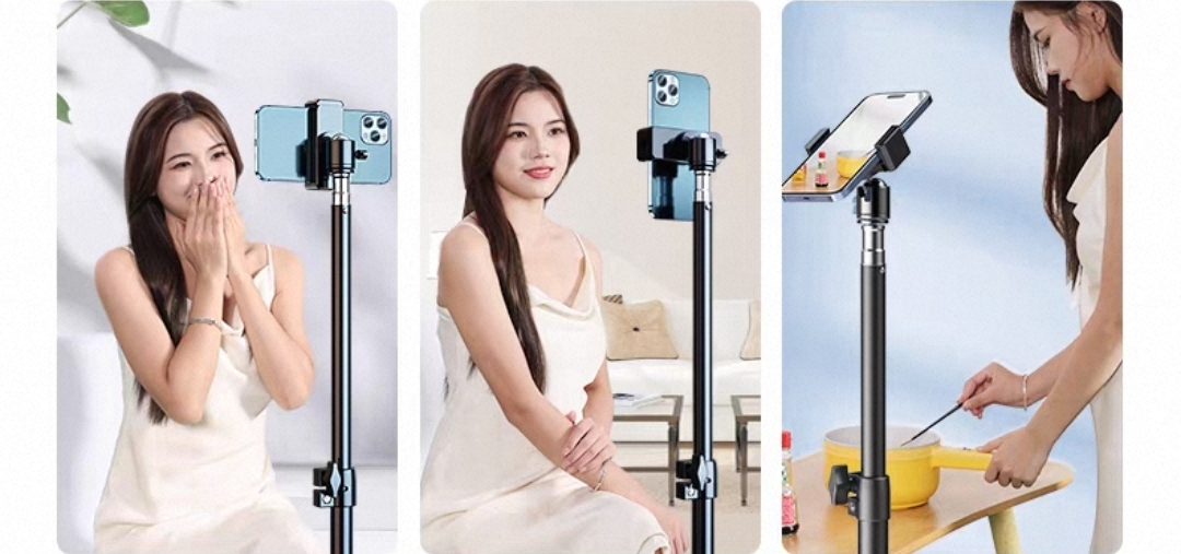 튼튼한 삼각대 셀카봉 거치대