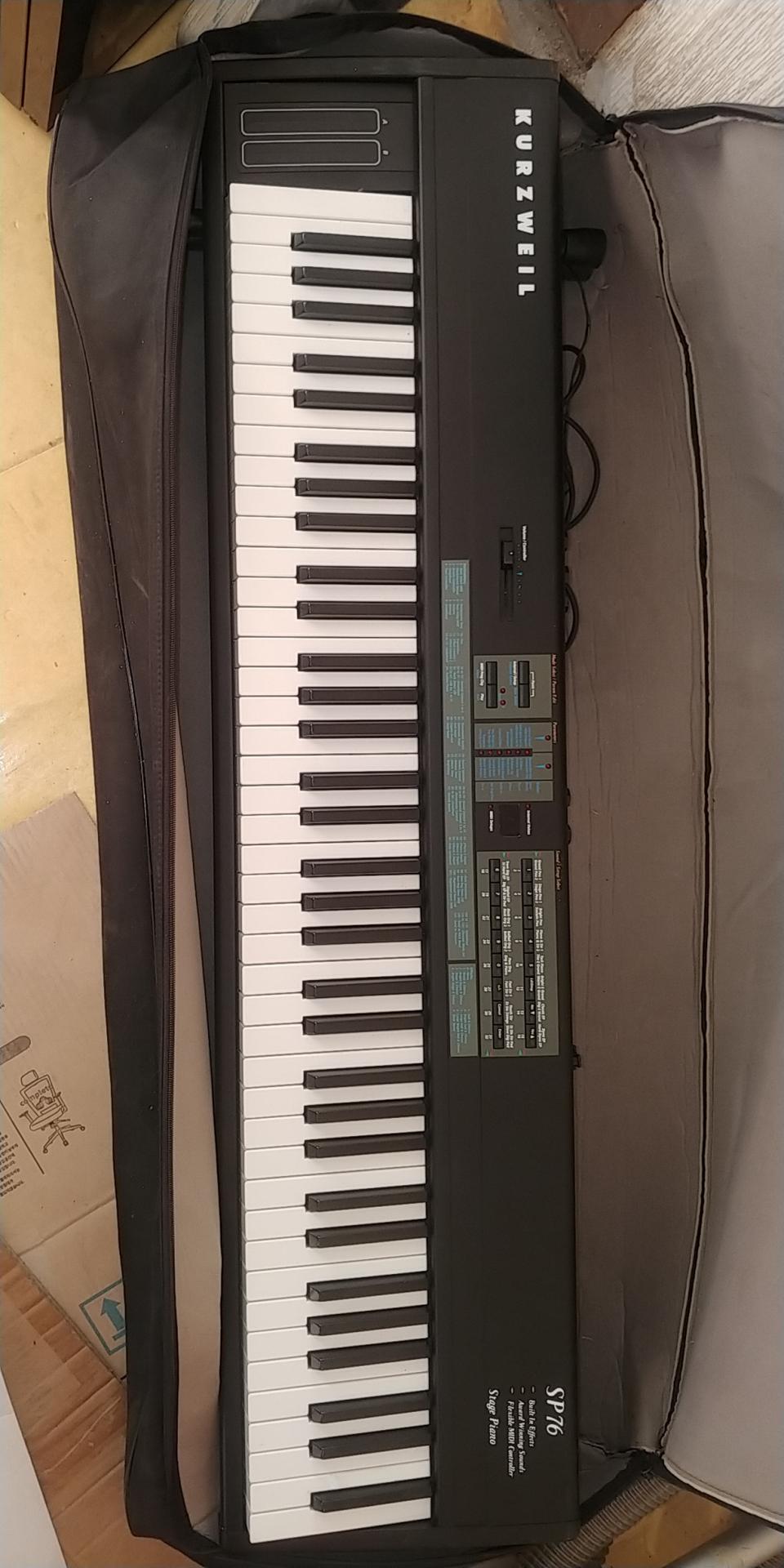 커즈와일.쿼즈와일sp76.스테이지피아노.신디사이저