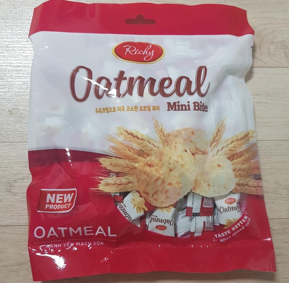 오트밀 미니바이트 250g 미개봉 새상품