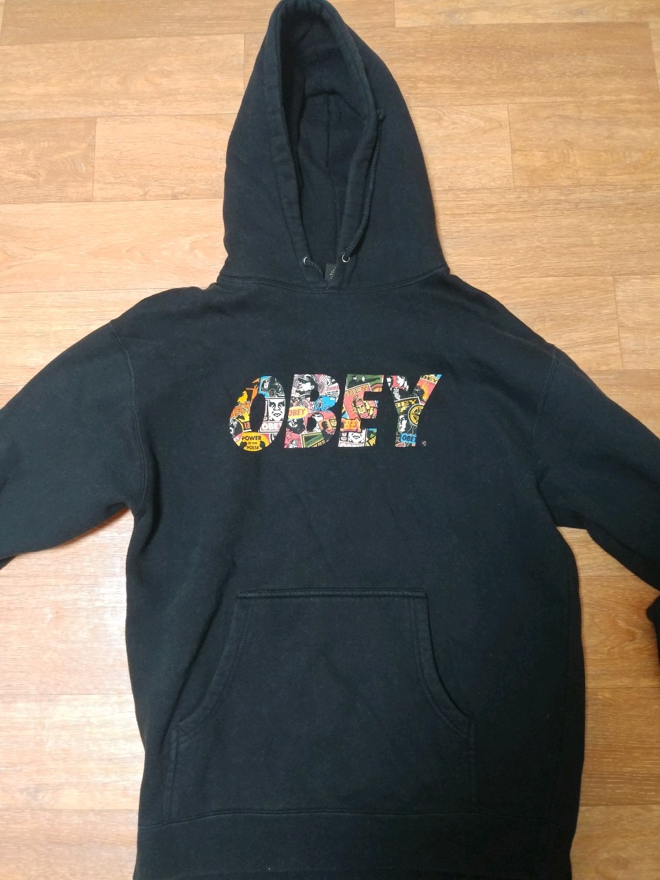 오베이 약기모 후드티 100