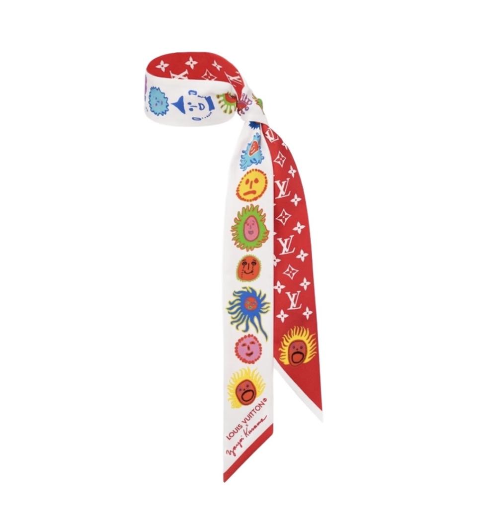 [새상품] 루이비통 x 쿠사마 야요이 방도 스카프