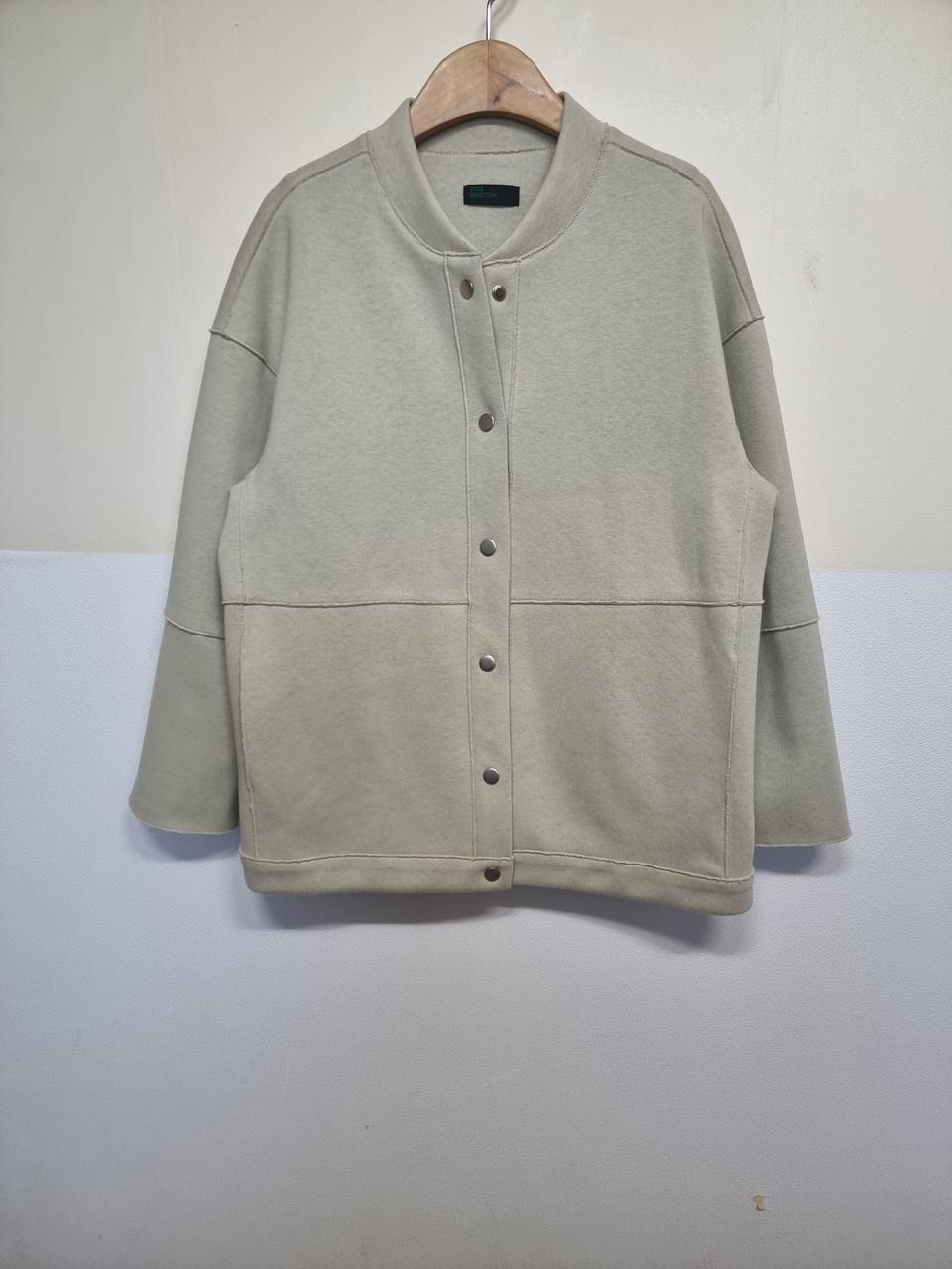 * 베네통 면혼방 자켓 95~ 날씬 100 사이즈 추천