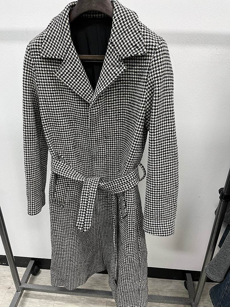 95) 아미 17fw 컬렉션 벨티드 울코트