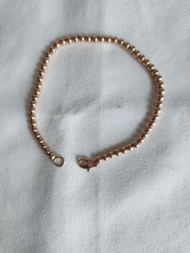 14k핑크골드팔찌