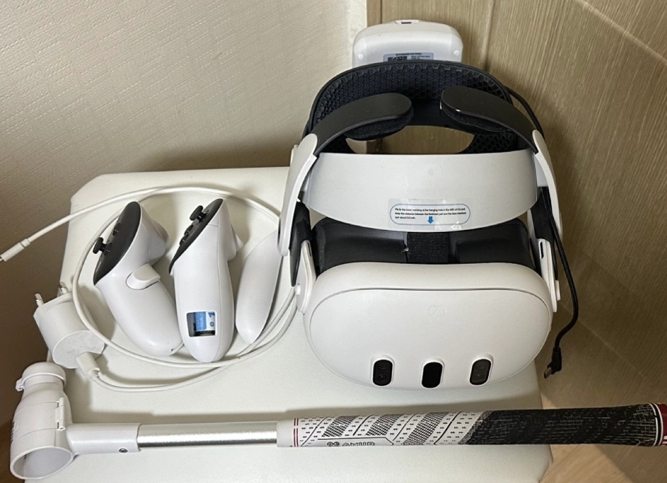 메타 퀘스트 3 VR. 잘됨. 정상. as기간 지남