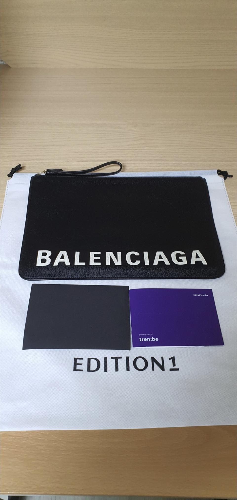 발렌시아가 라지 클러치/클러치백 정품A급(감정O)