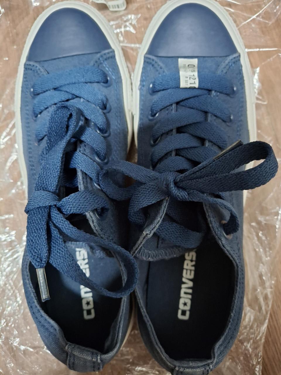 컨버스 네이비 로우 스니커즈(250)