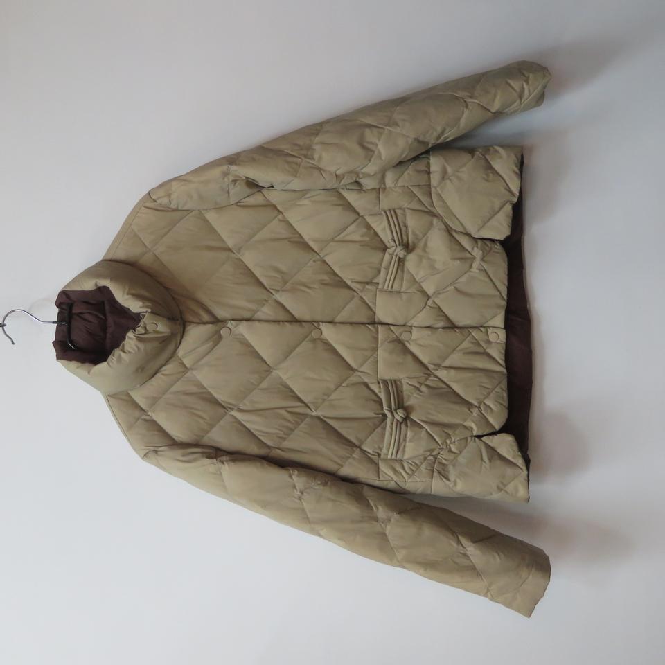 소매 배색 다이아 퀼팅 경량 다운 패딩