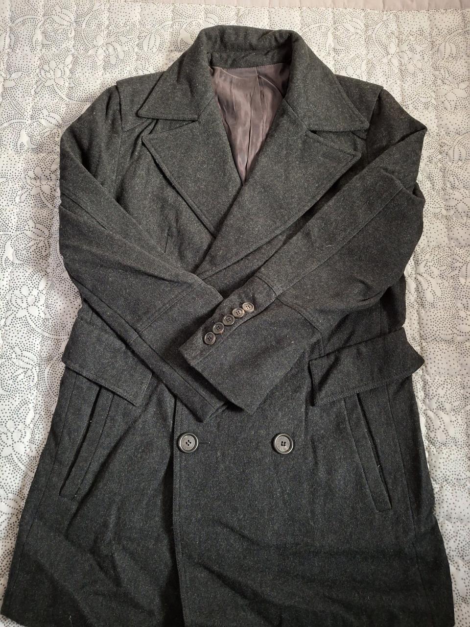 지오송지오 더블 모직 자켓(100)