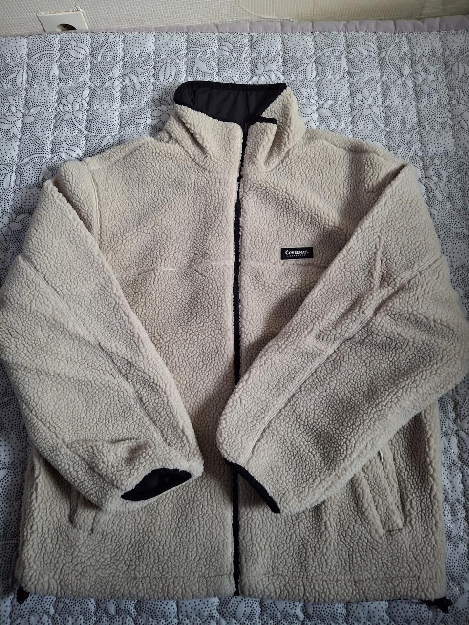 커버낫 뽀글이 리버시블 점퍼(L)