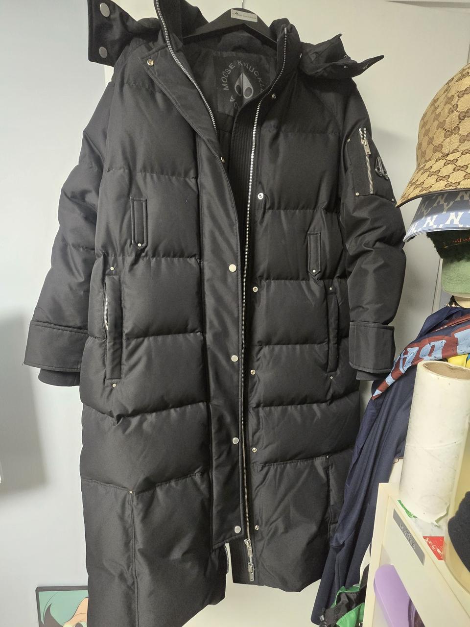 무스너클 정품 롱패딩 100-105