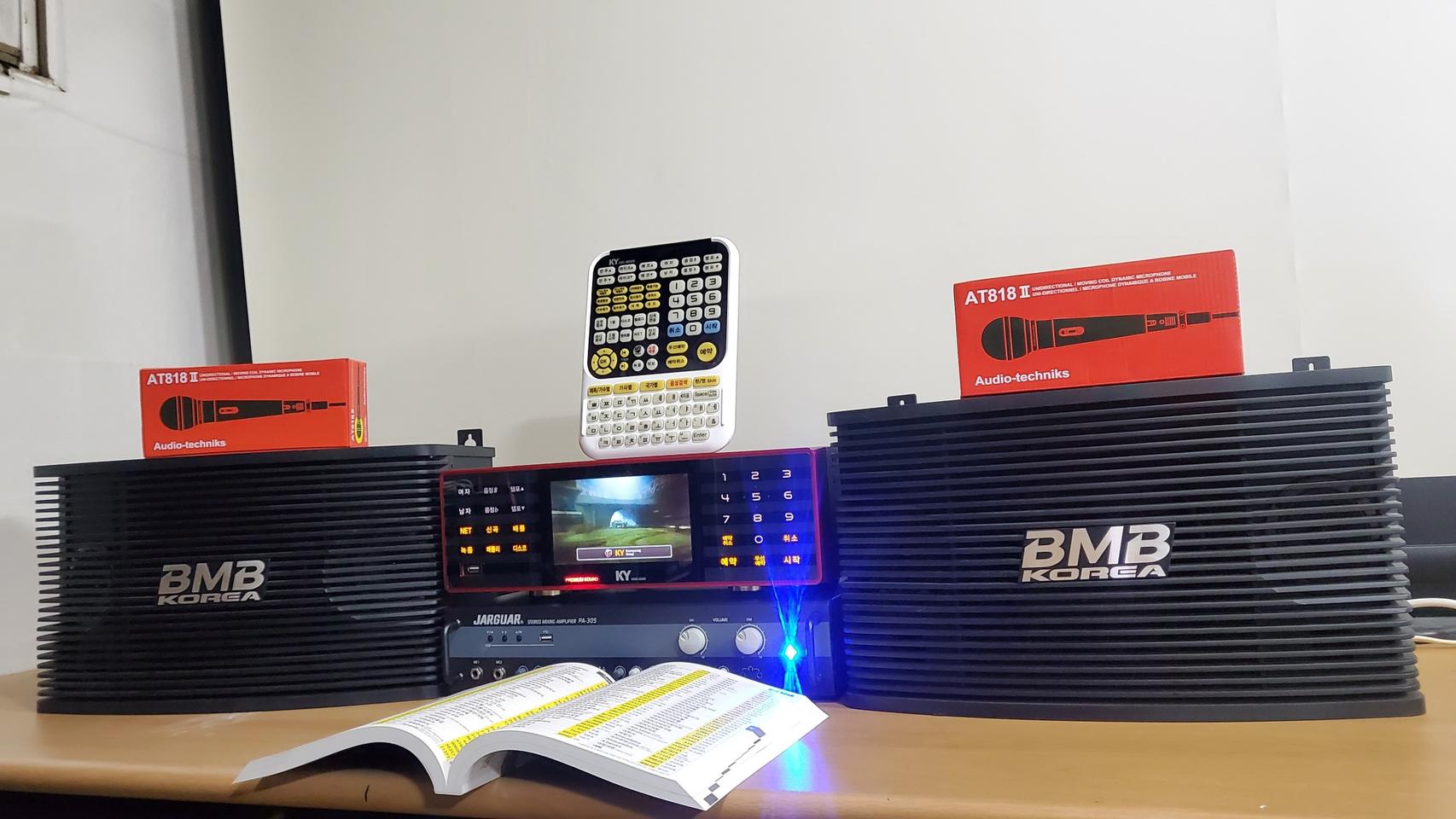 금영 BEST 반주기와 쟈가앰프/BMB스피커
