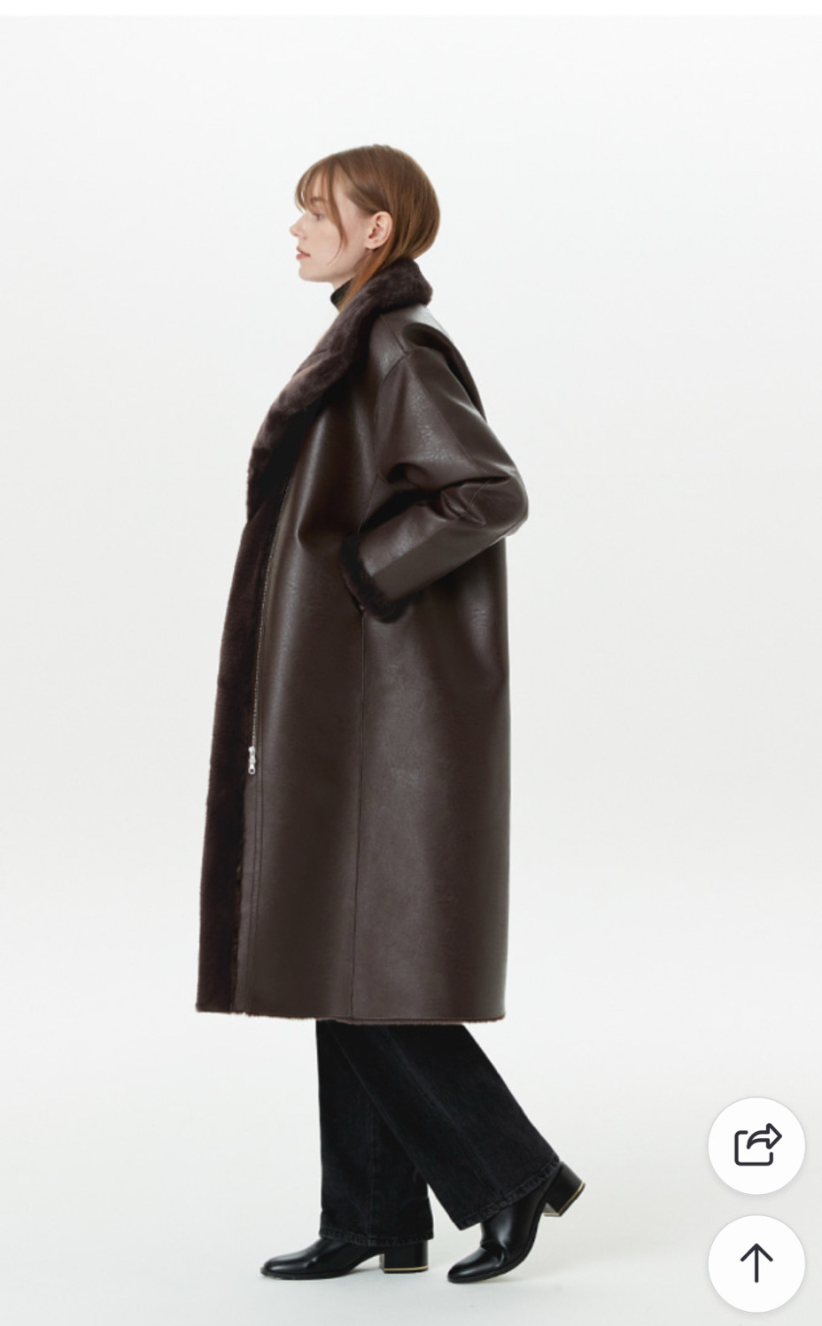 몽돌 MONGDOL 무스탕 23FW