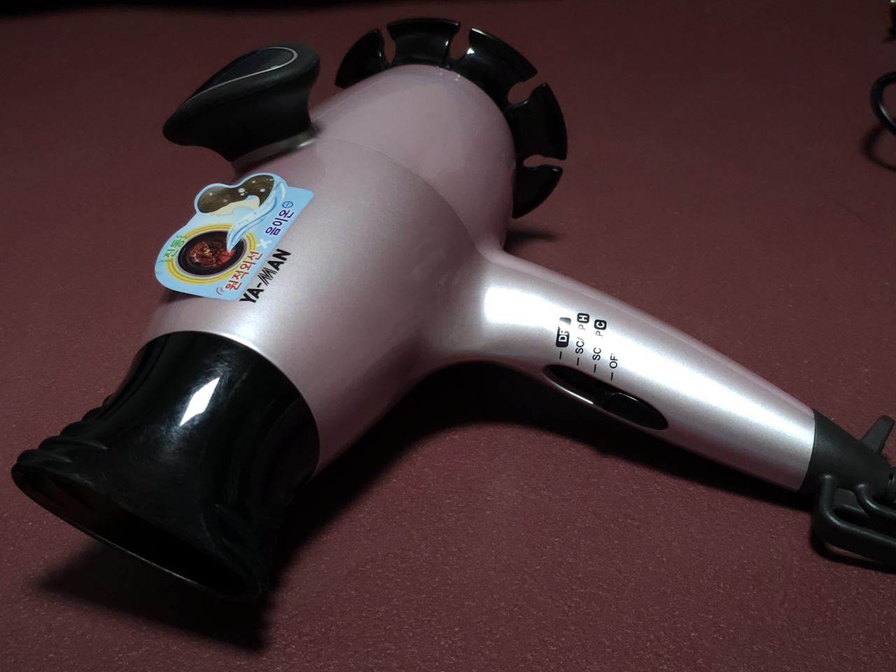 일본 YA-MAN 야만 헤드스파 스칼프 드라이어 핑크