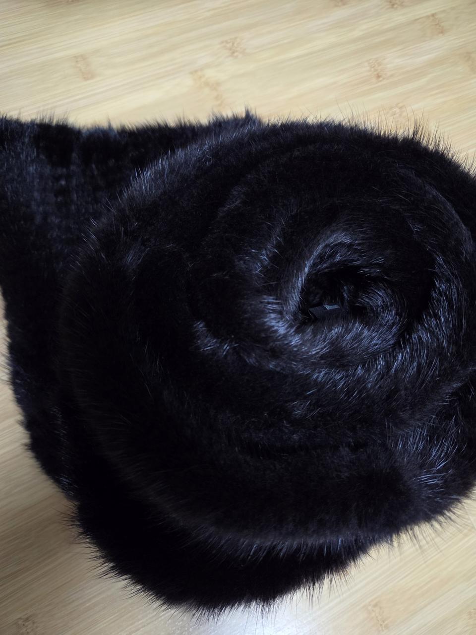 레노마 밍크 니팅 목도리