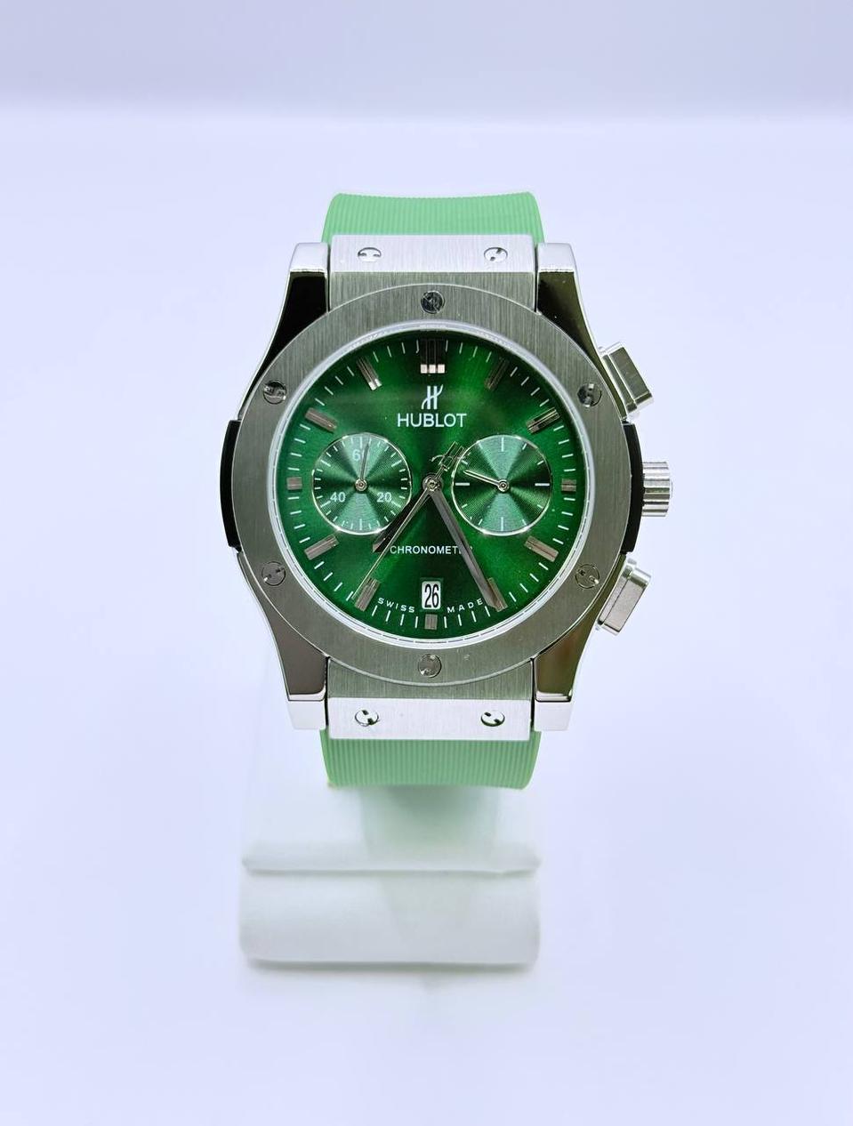 위블로 클래식 퓨젼 크로노그라프 타이타니움 그린 워치