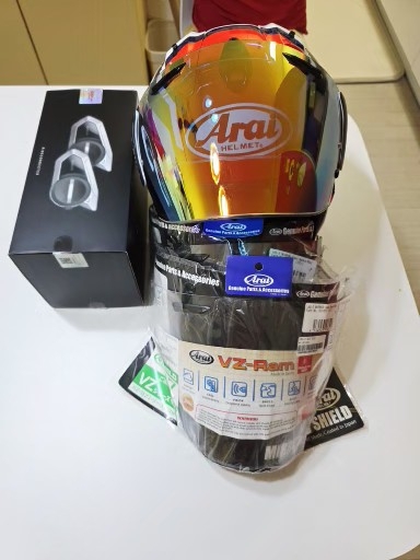 아라이 트리오 VZ XL+ 하만카돈 세나 50S 거의새상품