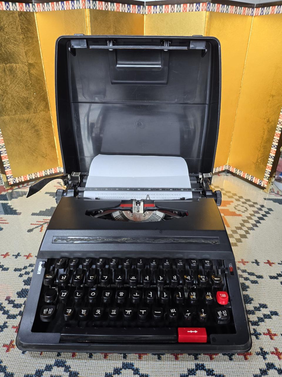 빈티지 크로버 Top Star 10S 한글타자기(3)