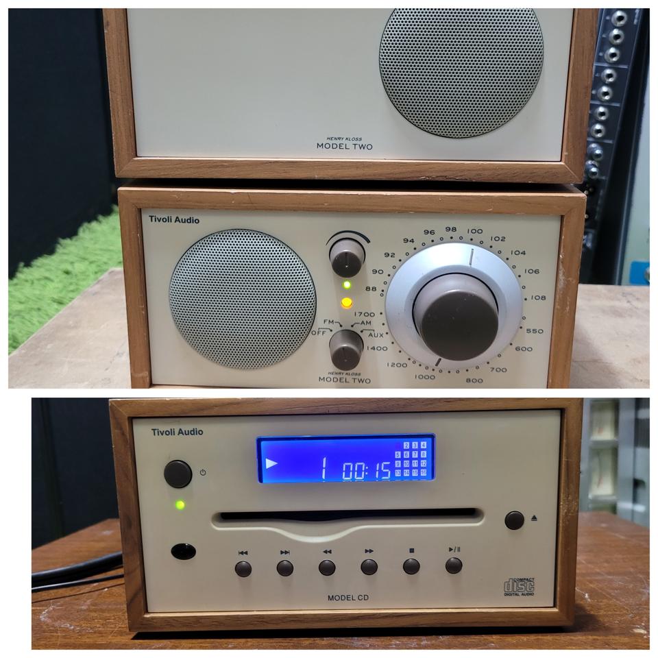 티볼리 오디오 TWO 엠프 시디 튜너 3단