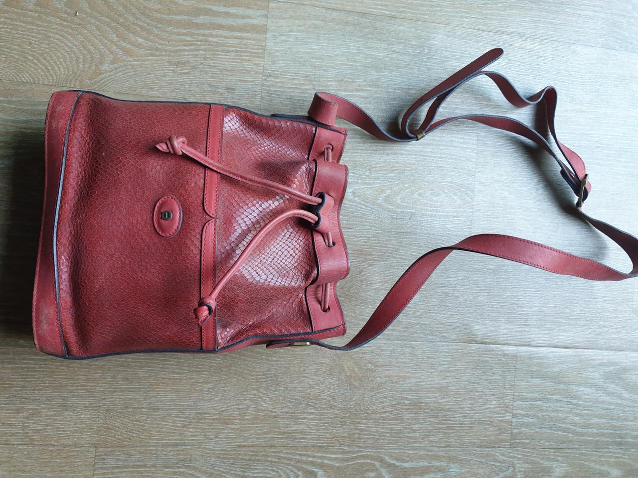 명품 에띠엔 아이그너 (정품)복조리ㅈ버킷백