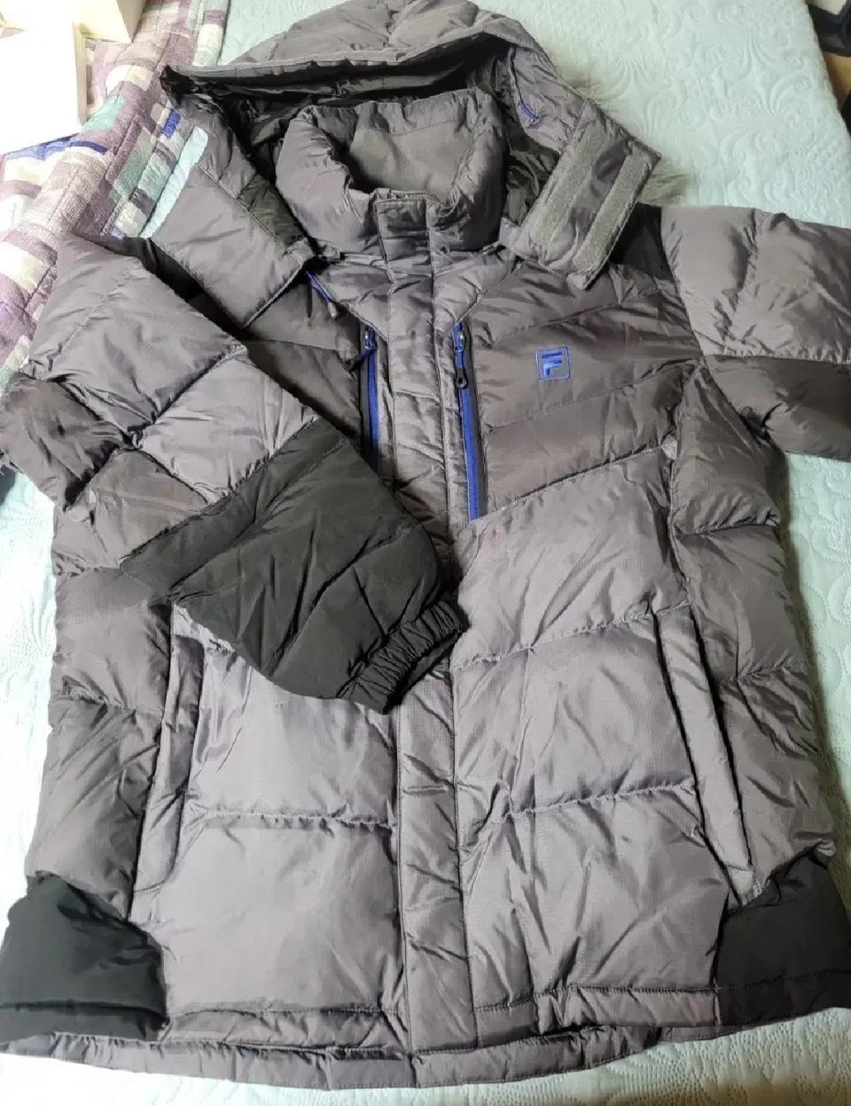 휠라남성덕다운패딩115 새상품 최종가